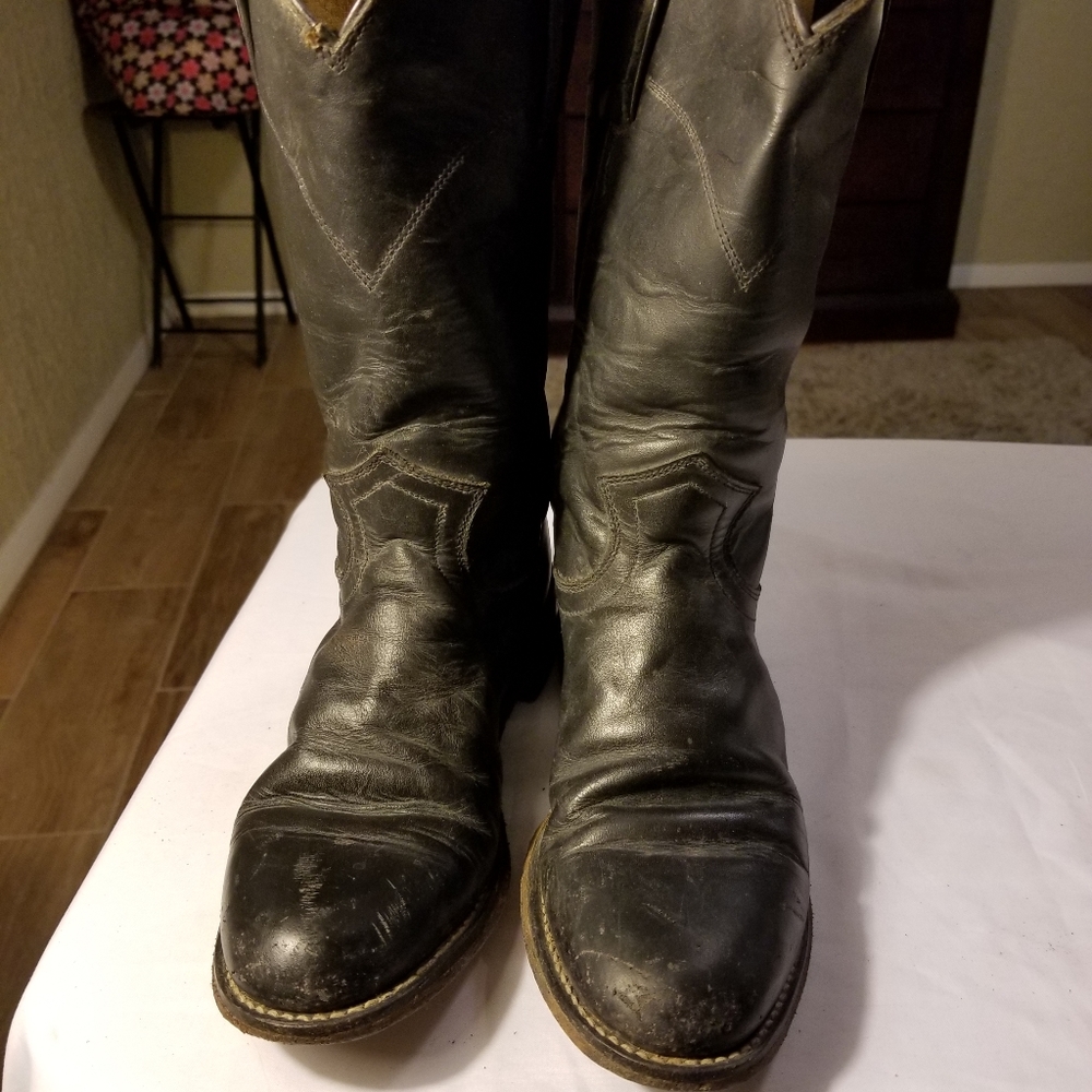 Justin Romper Boots size 5 B